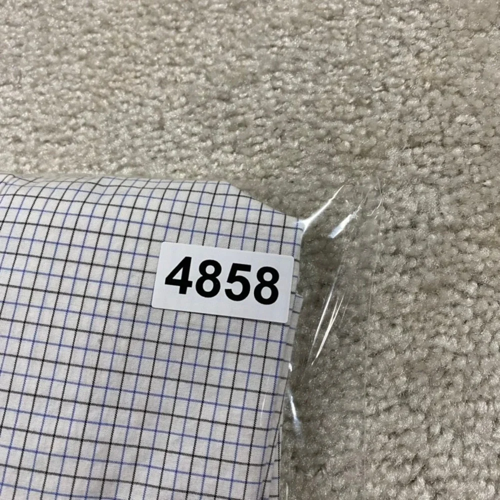 Polo Ralph Lauren Shirt Mens 15 38 Tattersall Check Button Down Blue White